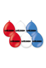 Latex ballonnen geslaagd Nederland 30 cm 6 stuks