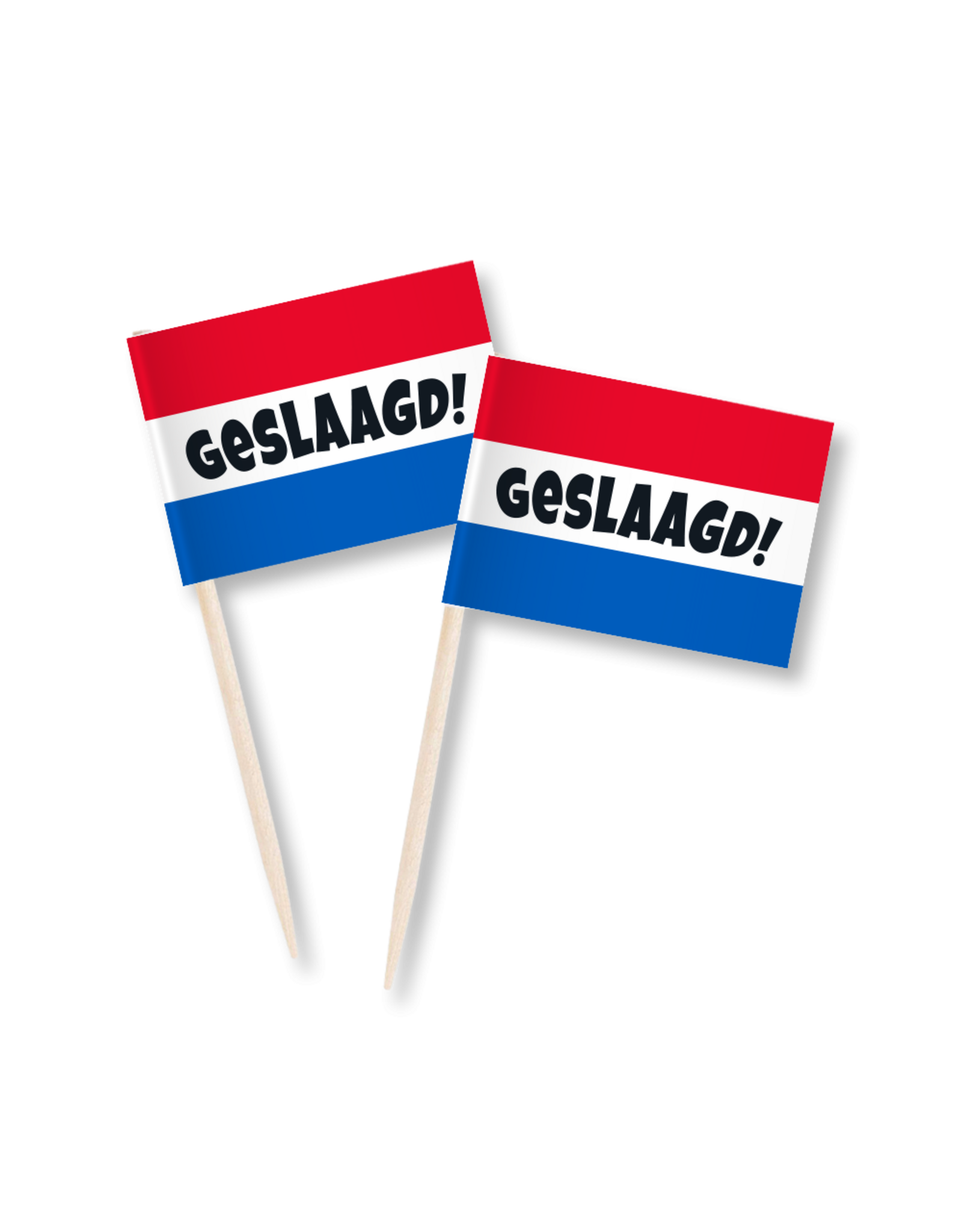 Cocktailprikkers geslaagd Nederland 50 stuks