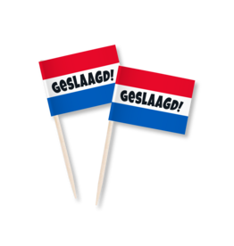 Cocktailprikkers geslaagd Nederland 50 stuks