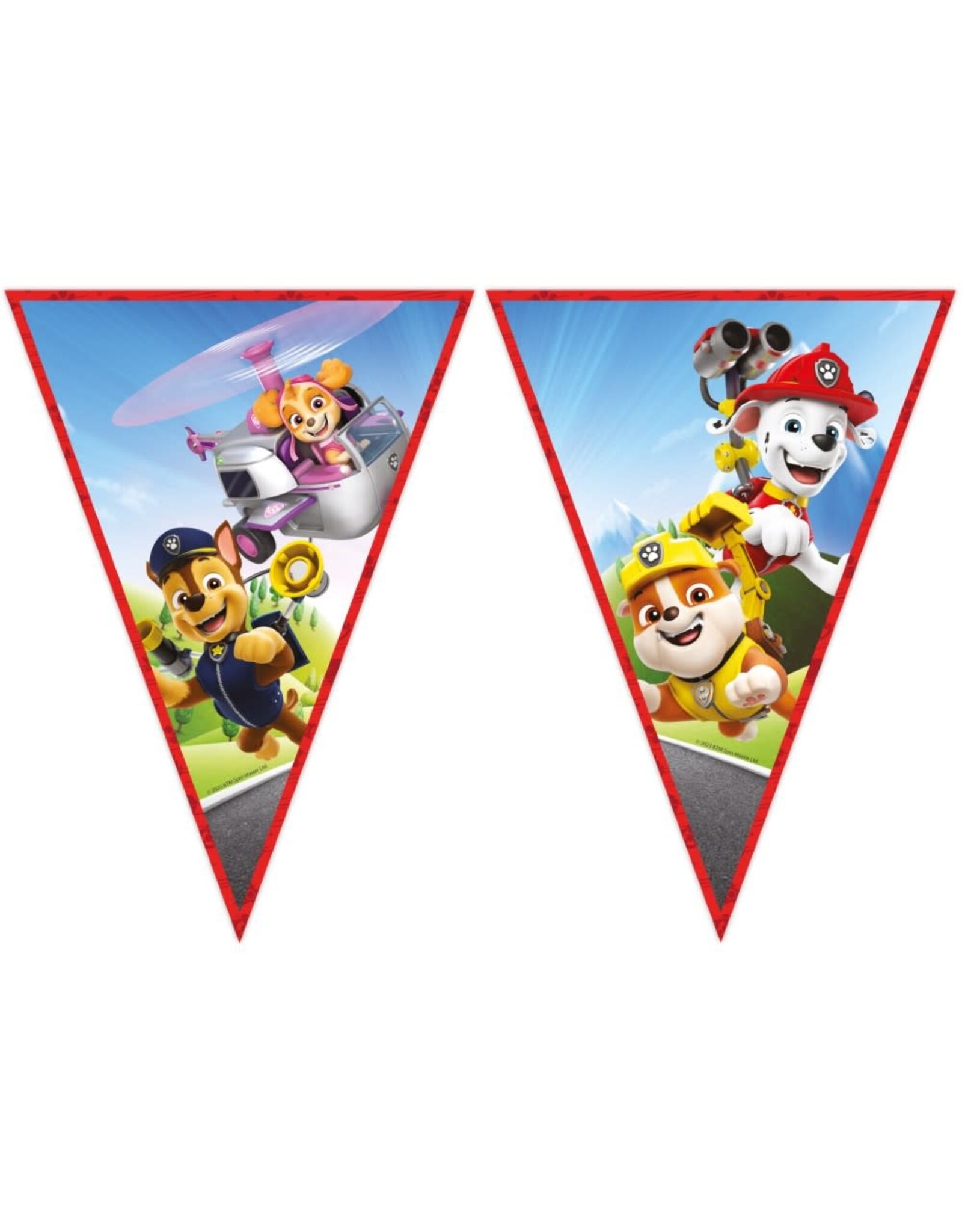 Paw Patrol vlaggenlijn 2,3 meter