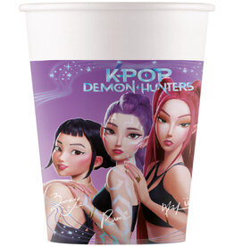 K-pop demon hunters bekers 200 ml 8 stuks