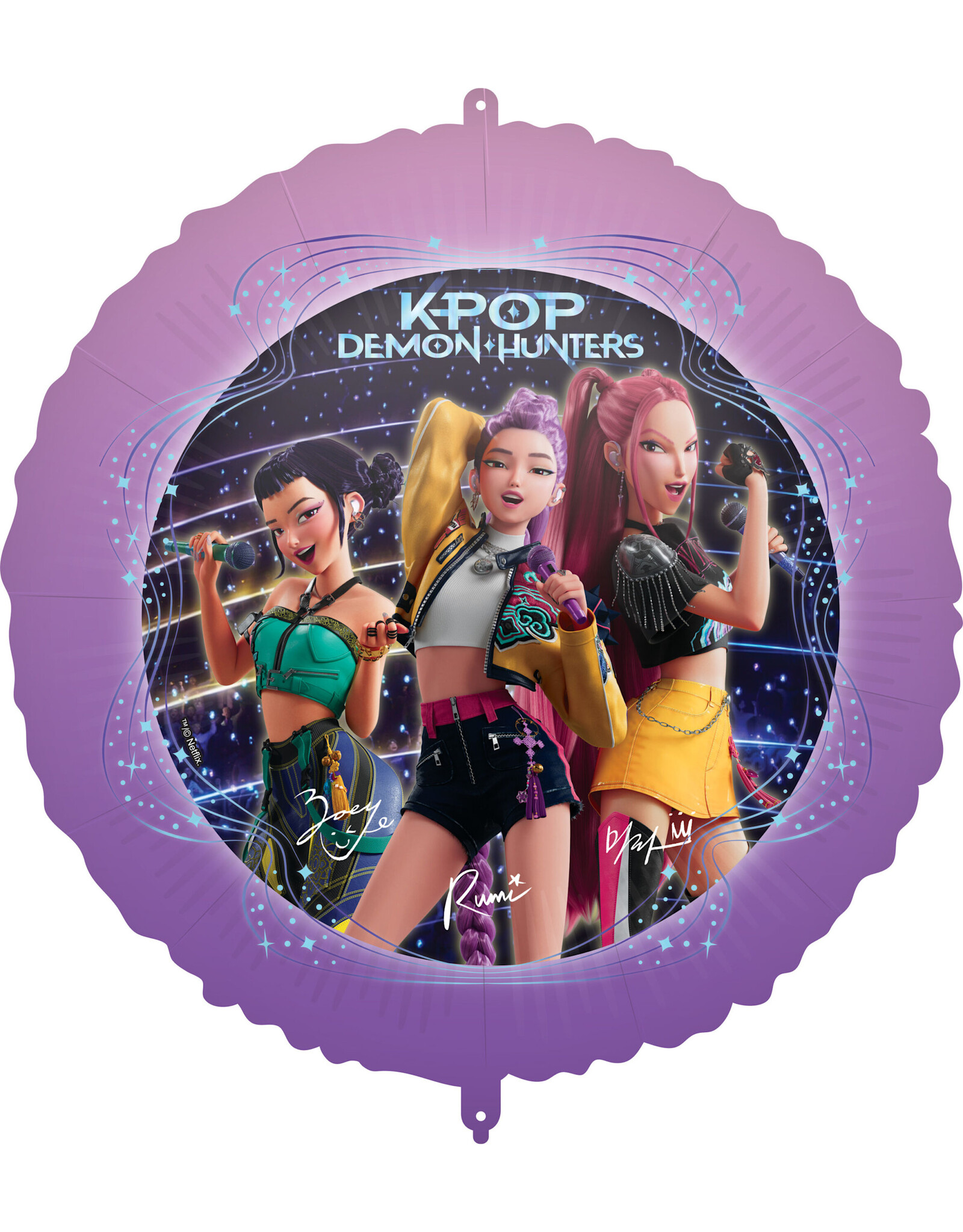 K-pop demon hunters folieballon 46 cm