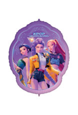 K-pop demon hunters folieballon supershape