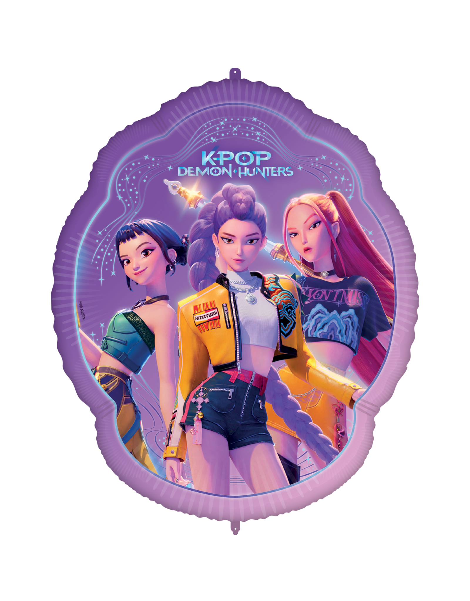 K-pop demon hunters folieballon supershape