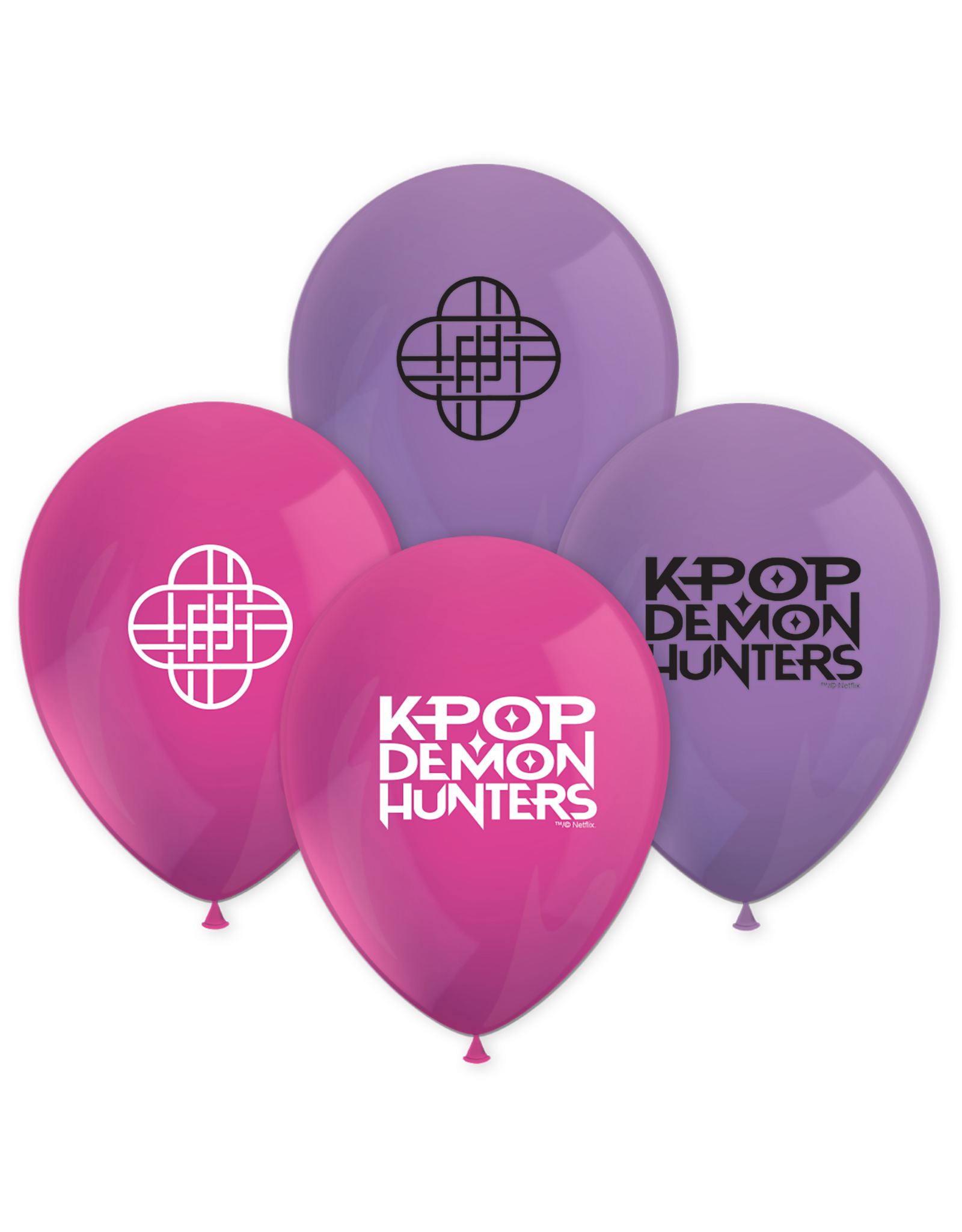 K-pop demon hunters latex ballonnen 30 cm 8 stuks