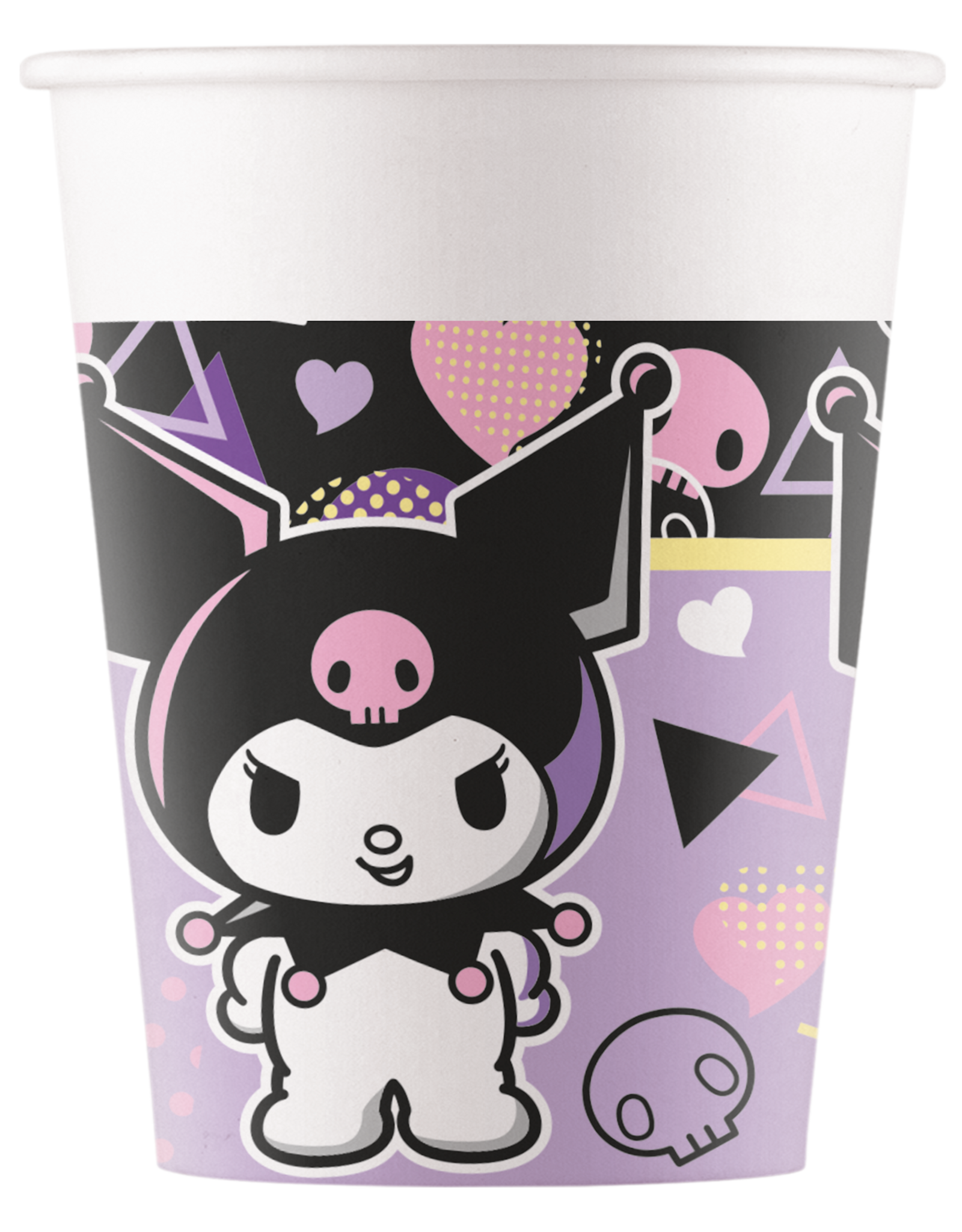 Kuromi bekers 200 ml 8 stuks