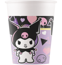 Kuromi bekers 200 ml 8 stuks