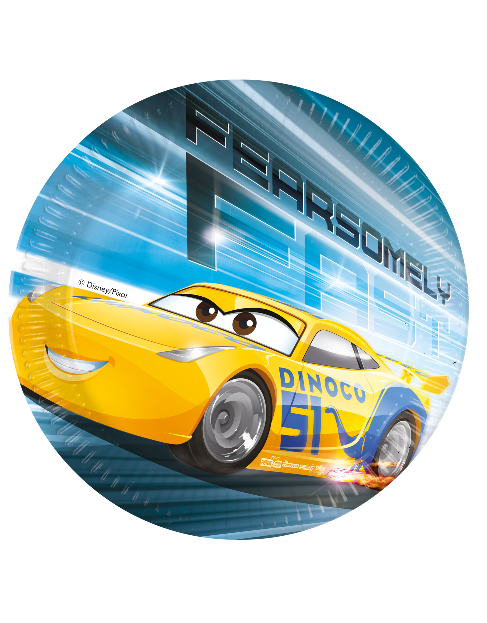 Disney Cars borden 20cm 8 stuks