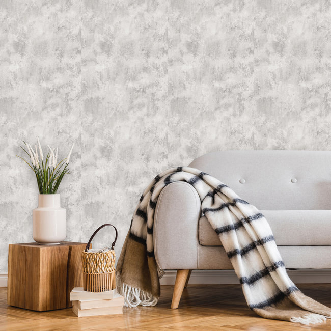 Dutch Wallcoverings Exposure uni beige - vliesbehang - 10m x 53cm - EP1005