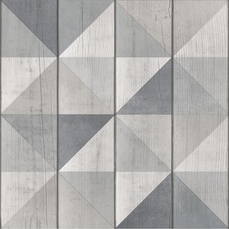 Dutch Wallcoverings Exposure blok/driehoek grijs - EP3103