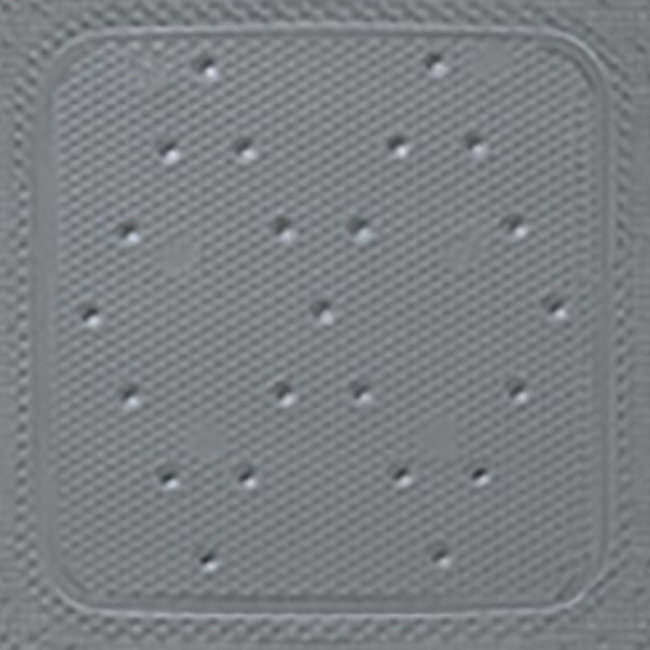 Kleine Wolke Douchemat Calypso platina 55x55cm
