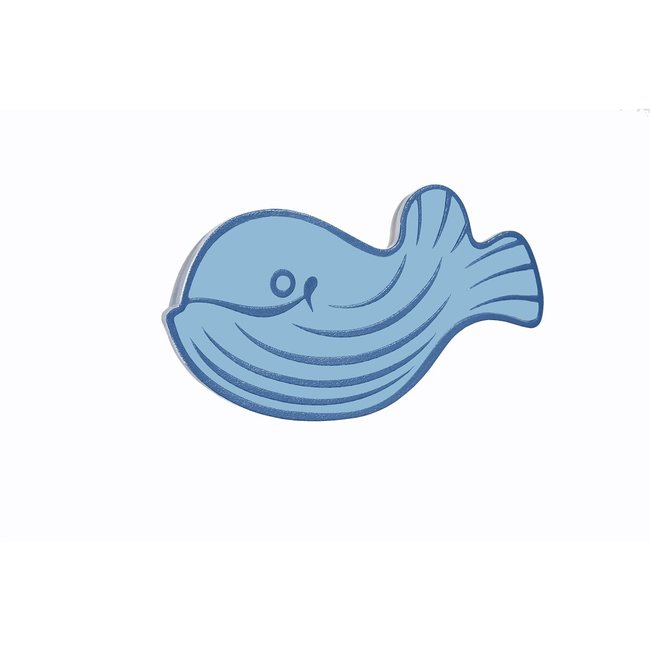 Kleine Wolke Antislip mini's Mini Moby blauw 6st.