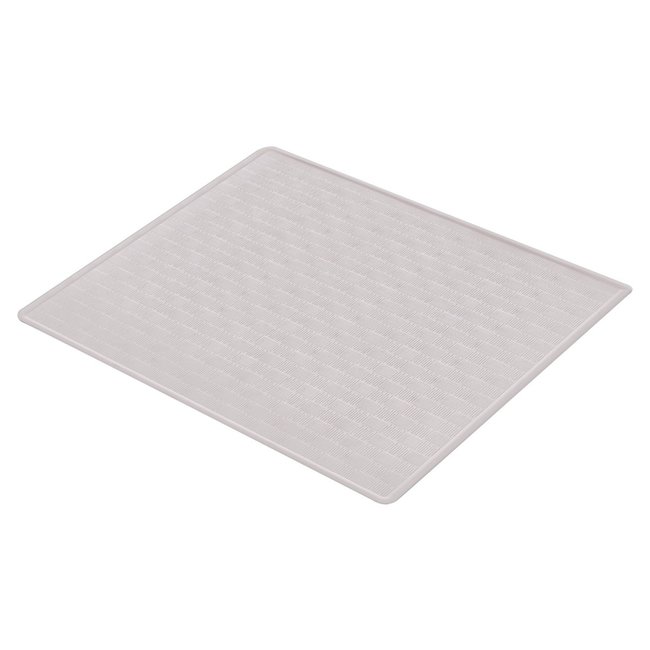 Kleine Wolke Antislip douchmat Ruby zilvergrijs 53x53cm