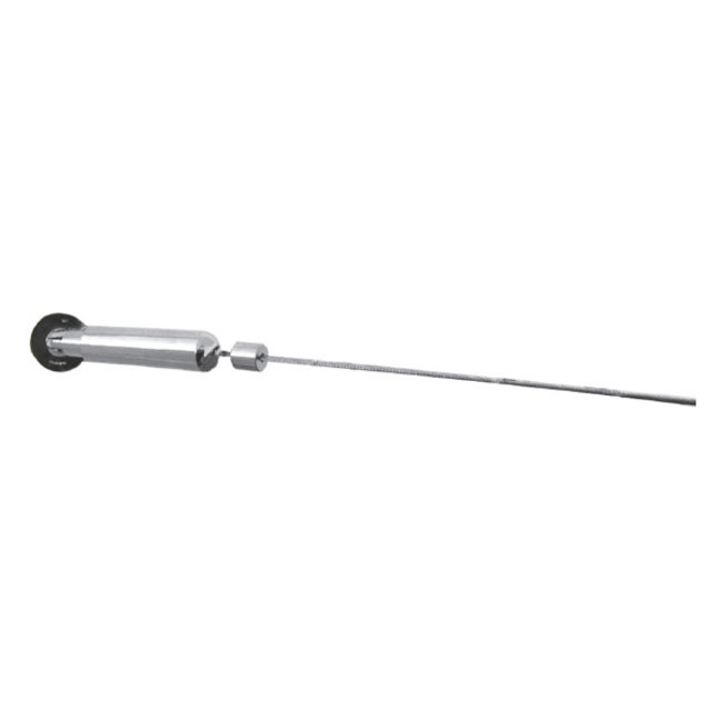 Kleine Wolke Kabelsysteem met kniegewricht chroom 5m