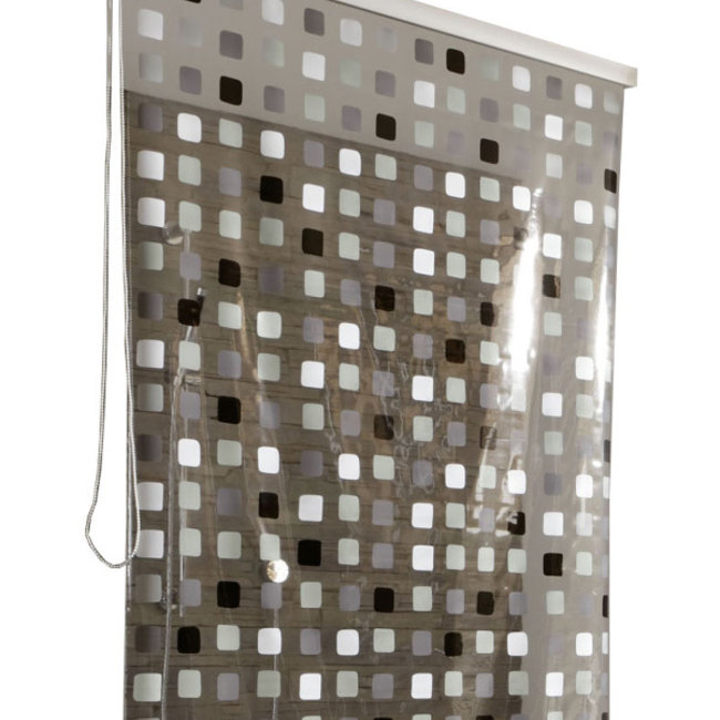 Kleine Wolke Douchegordijn voor Rollo grijs 128x240cm