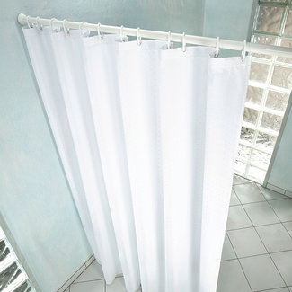 Kleine Wolke Spanstang wit 130-250cm (25mm)