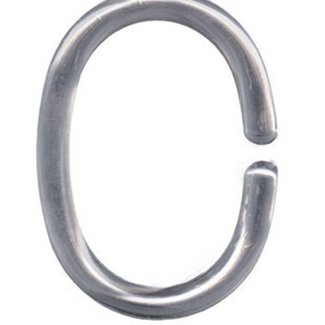 Kleine Wolke Ringen voor douchegordijn zilver 12 st.