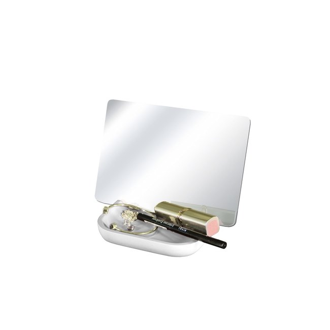 Kleine Wolke Spiegel Tray Mirror wit 12x17,3cm