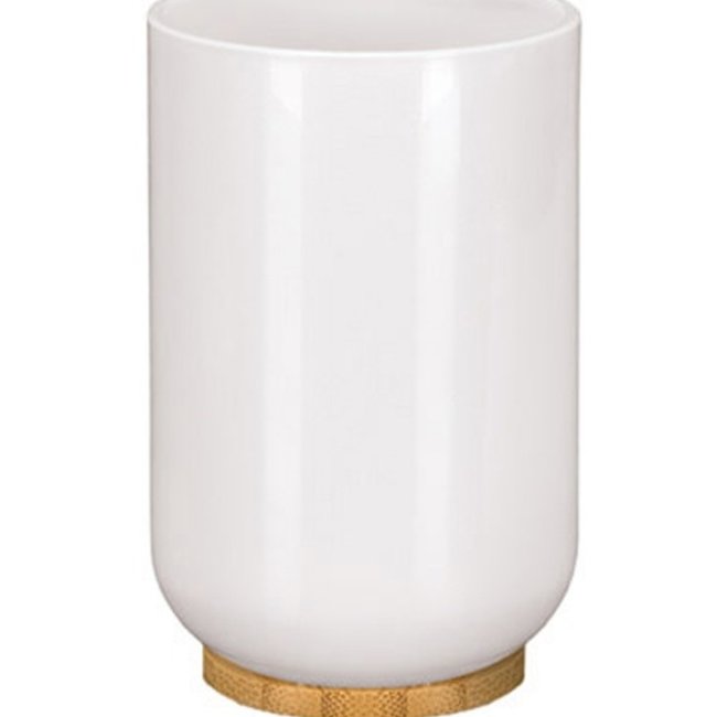 Kleine Wolke Tandenborstelbeker Timber wit