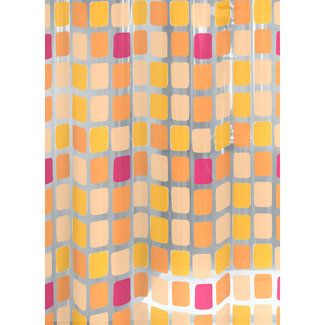 Kleine Wolke Douchegordijn Sonny geel 180x200cm