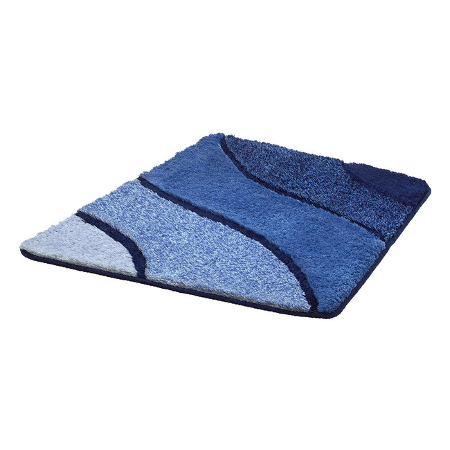 Kleine Wolke Badmat Wave Marineblauw, div. afm.