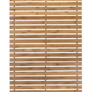 Slaapzaal Grit Polair Houten badmat gemaakt van hout of bamboe, hoge kwaliteit