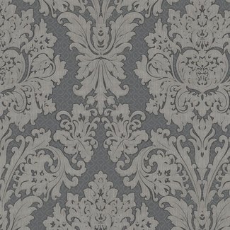 Dutch Wallcoverings Empire medaillon zwart - 57455