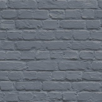 Dutch Wallcoverings Freestyle baksteen donkerblauw - L226-01