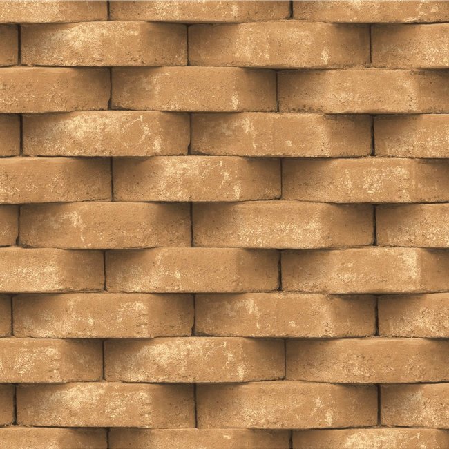 Dutch Wallcoverings Horizons steen terra - vliesbehang - 10m x 53cm - L571-08