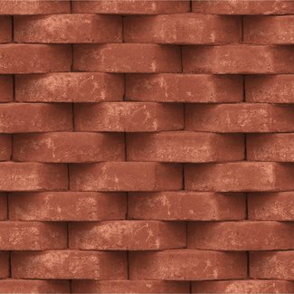 Dutch Wallcoverings Vliesbehang - Horizons steen rood - L571-10