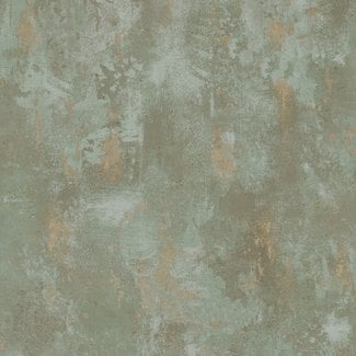 Dutch Wallcoverings Vliesbehang - Textured Plains beton groen/beige - TP1010
