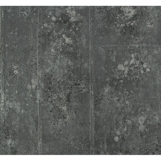 Dutch Wallcoverings Vliesbehang beton zwart - 42100-30
