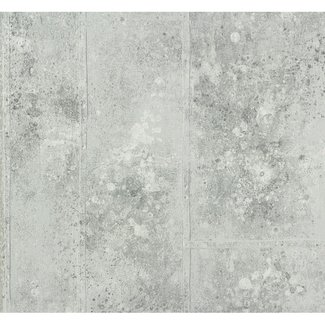 Dutch Wallcoverings Vliesbehang beton grijs - 42100-40