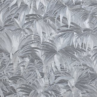 Dutch Wallcoverings Odyssee palmbladeren grijs - A410-09