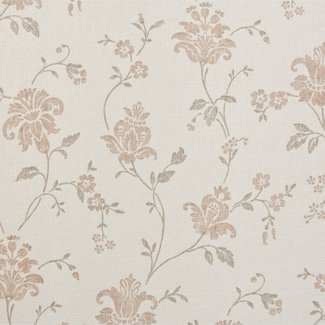 Dutch Wallcoverings Audacia bloem lichtrood/beige - 6450-10