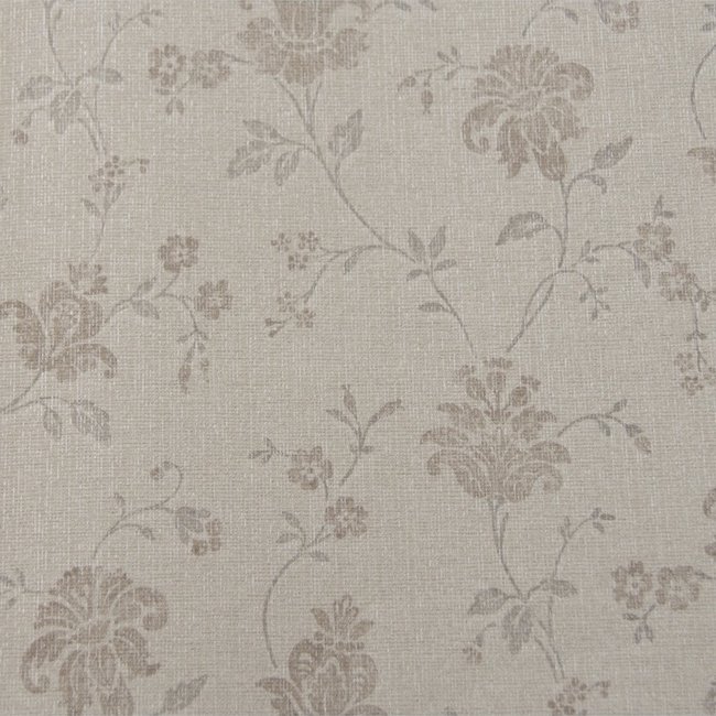 Dutch Wallcoverings Audacia bloem beige - vliesbehang - 10m x 53cm - 6450-7
