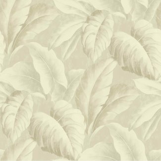 Dutch Wallcoverings Botanical bladeren beige - BA2405