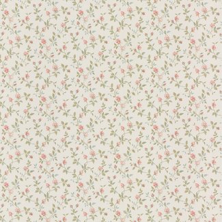 Dutch Wallcoverings Dollhouse 3 Isabella Rosebud creme - 22172