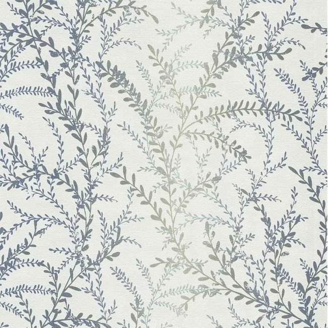 Dutch Wallcoverings Seasons tak wit/grijsblauw - vliesbehang - 10m x 53cm - 02502-90