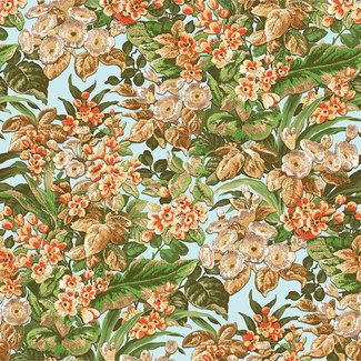 Dutch Wallcoverings Beaux arts 2 floral blue - BA220022