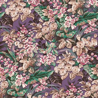 Dutch Wallcoverings Beaux arts 2 floral purple - BA220024