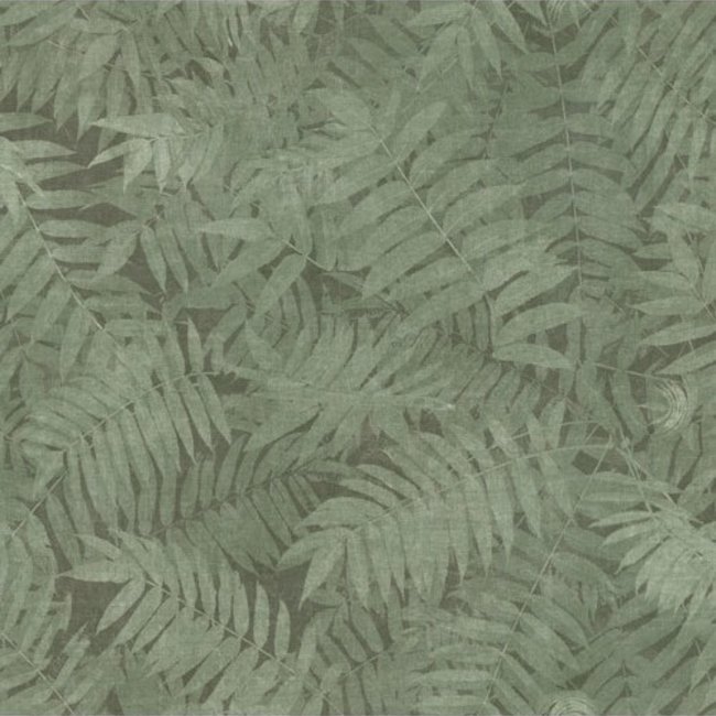 Dutch Wallcoverings Passion Rowanberry groen - vliesbehang - 10m x 53cm - 37001
