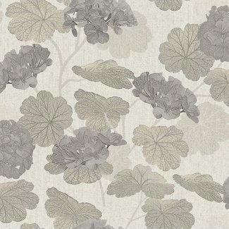 Dutch Wallcoverings Vliesbehang - Passion Geranium beige - 37003