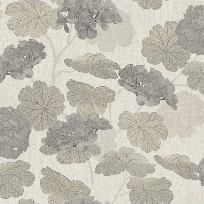 Dutch Wallcoverings Passion Geranium beige - vliesbehang - 10m x 53cm - 37003