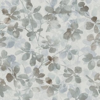 Dutch Wallcoverings Passion Leaf lichtblauw - 37013