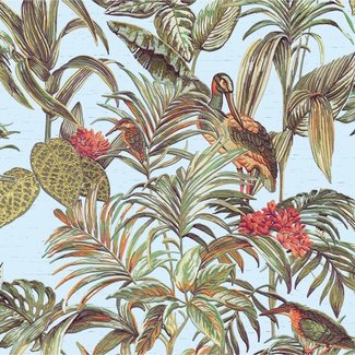 Dutch Wallcoverings Embellish bird of paradise multicolor - DE120014