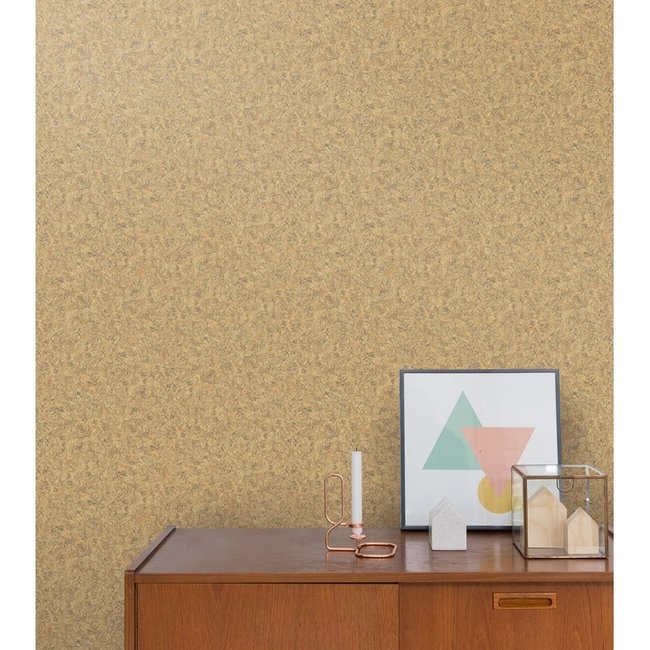 Dutch Wallcoverings Exposed Warehouse kurk beige - vliesbehang - 10m x 53cm - EW1101