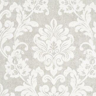 Dutch Wallcoverings Padua medaillon grijs - 56152