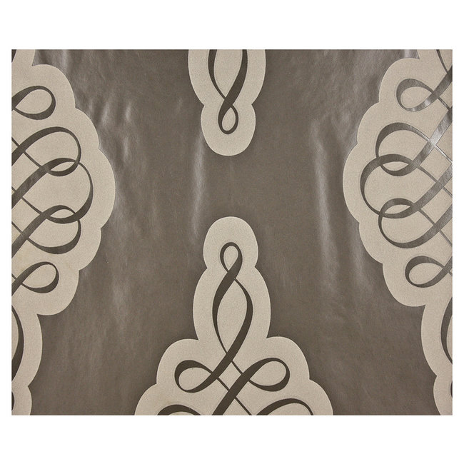 Dutch Wallcoverings Vliesbehang slinger bruin/olijf - vliesbehang - 10mx53cm - 7267-2