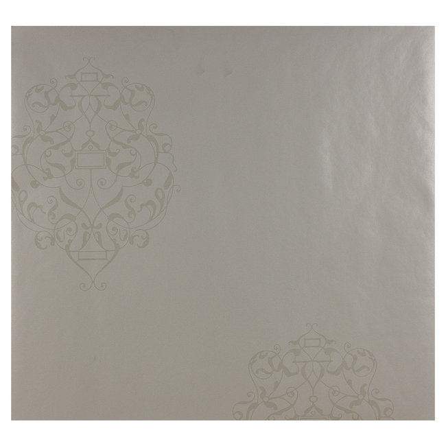 Dutch Wallcoverings Vliesbehang klassiek wit/lak - vliesbehang - 10mx53cm - 7278-0